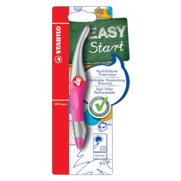 Stabilo Rollerpen Easy R roze