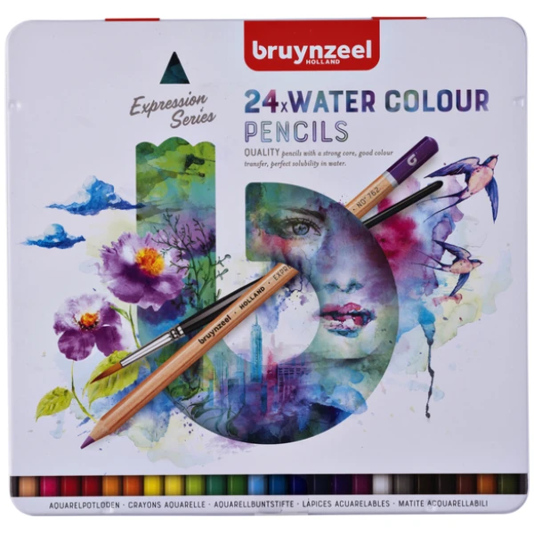Bruynzeel Expression Aquarelpotloden 24 st.