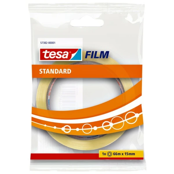 Plakband Tesa film standaard 15mmx66m