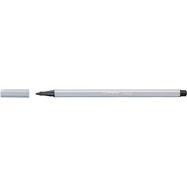 Stabilo Viltstift Point 68 licht grijs