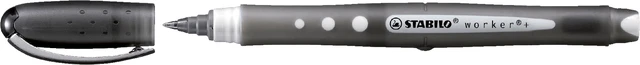 Rollerpen STABILO worker 0.5mm colorful 2019/46 zwart