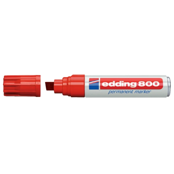 Viltstift edding 800 schuin rood 4-12mm