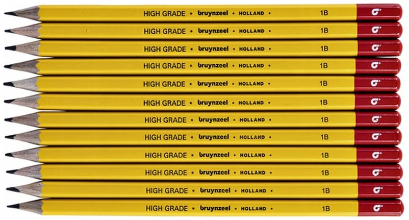 Bruynzeel potlood 2B - Afbeelding 2