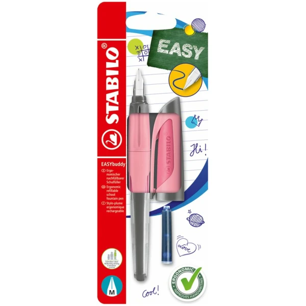 Stabilo Easybuddy Vulpen Roze