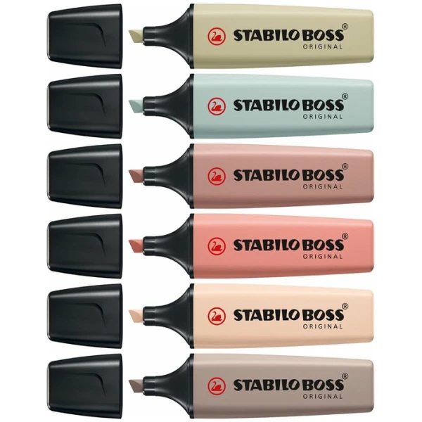 Stabilo Boss NatureColors 6-Pack - Afbeelding 2