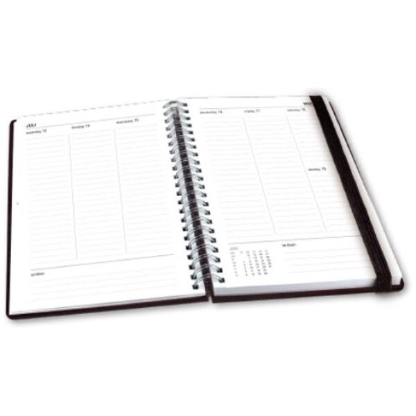 Verhaak Luxe 18 Maanden Schoolagenda 25-26 A5 Spiraal - Afbeelding 3