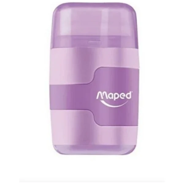 Gum & Puntenslijper Maped Pastel - Paars