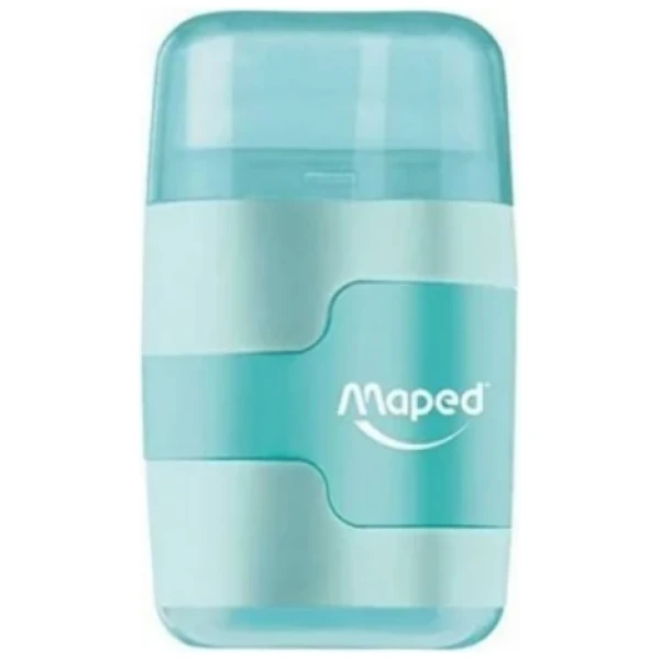 Gum & Puntenslijper Maped Pastel - Blauw