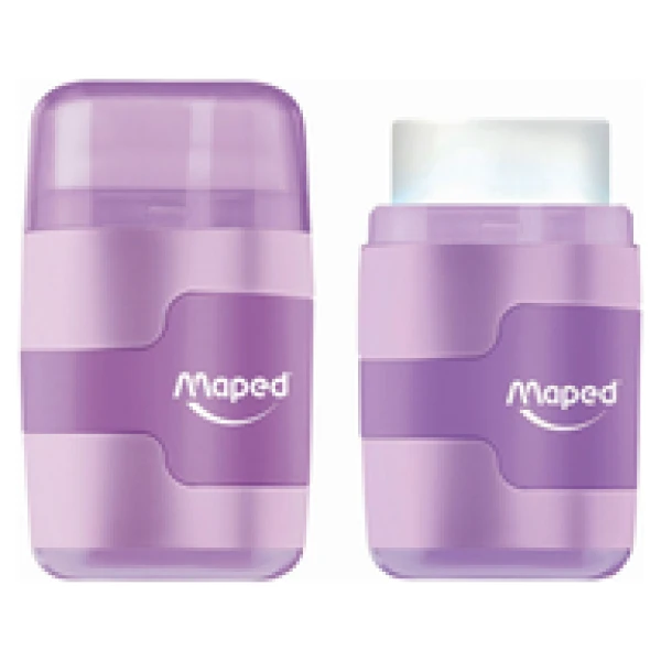 Gum & Puntenslijper Maped Pastel - Paars - Afbeelding 2