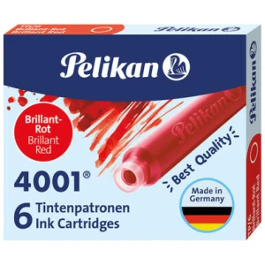 Pelikan Inktpatronen 6-Pack - Rood