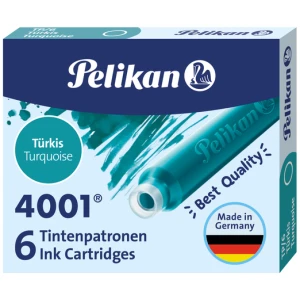 Pelikan Inktpatronen 6-Pack - Turquoise