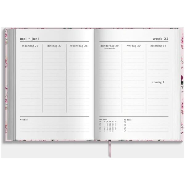 Agenda De Hobbit 25-26 A4 Kersenbloesem - Afbeelding 3