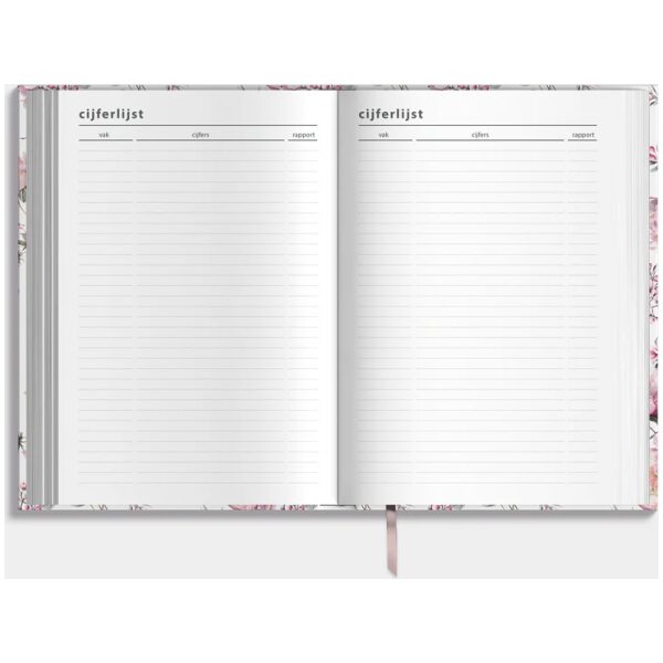 Luxe Schoolagenda De Hobbit 25-26 +A5 Kersenbloesem - Afbeelding 4