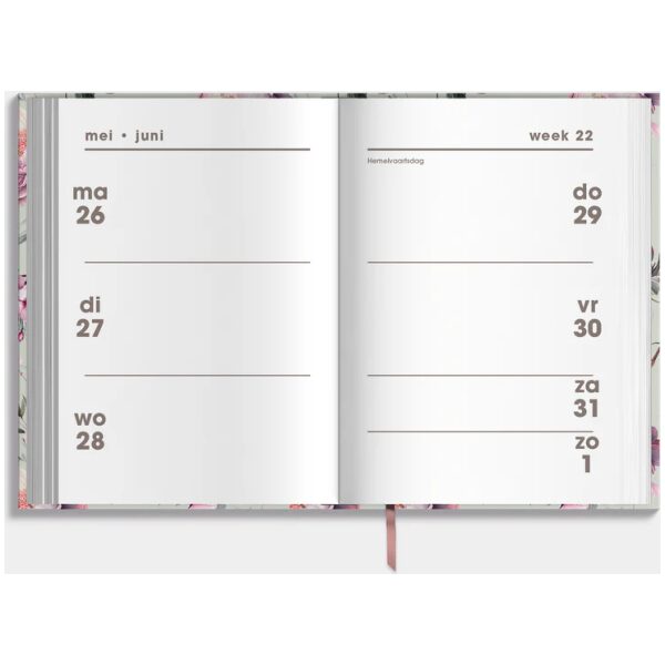Mini Agenda De Hobbit 25-26 A7 Kersenbloem - Afbeelding 2