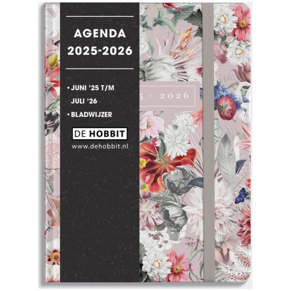 Soft Pocket Agenda De Hobbit 25-26 A6 Bloemen