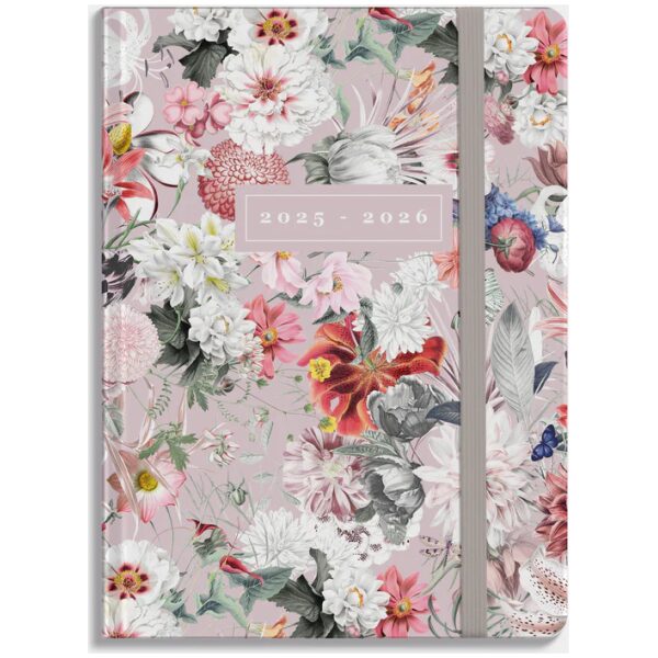 Soft Pocket Agenda De Hobbit 25-26 A6 Bloemen - Afbeelding 2