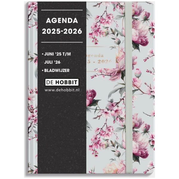 Soft Pocket Agenda De Hobbit 25-26 A6 Kersenbloem