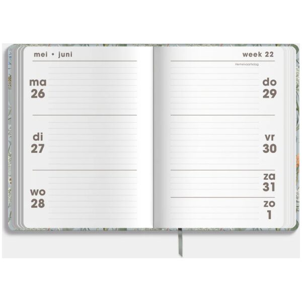 Soft Pocket Agenda De Hobbit 25-26 A6 Weidebloemen - Afbeelding 3