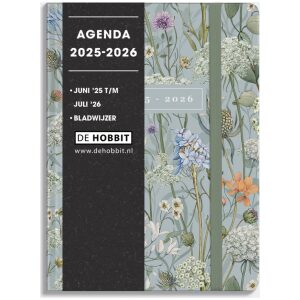 Soft Pocket Agenda De Hobbit 25-26 A6 Weidebloemen