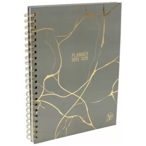 Planner spiraal Valo taupe Verhaak 25-26