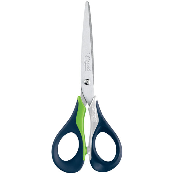 Maped Schaar Blauw-Groen-Wit 16cm