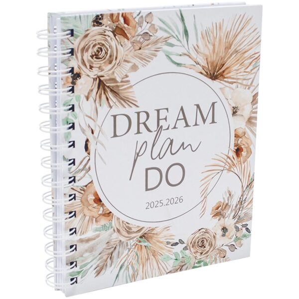 Verhaak Soho 18 Maanden Agenda Planner 25-26 A5 Spiraal Bloom - Afbeelding 2