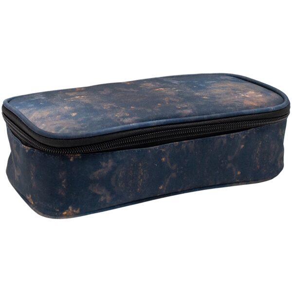 Verhaak GB - Etui Ovaal Daxx blauw-oranje