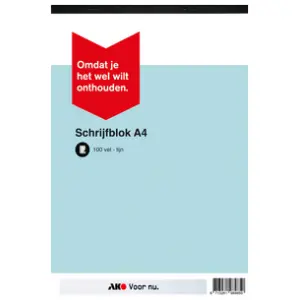 Schrijfblok A5 Basic