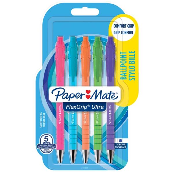 Papermate Meerkleurige Pennen - (Blauwe inkt)