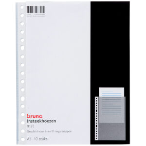 Plastic Insteekhoezen - Mat - 10 stuks - A5