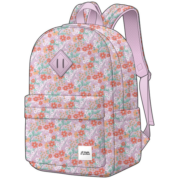 Rugtas met Laptopvak Basics Pastel Minifl