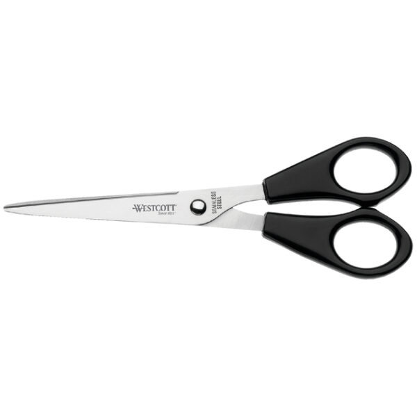 Westcott Schaar Buero Zwart 15cm