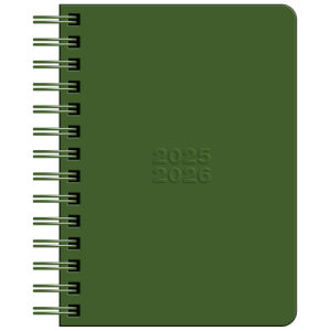 Schoolagenda Studie 25-26 Spiraal Graphic Groen