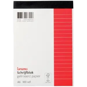 Bruna Schrijfblok A6