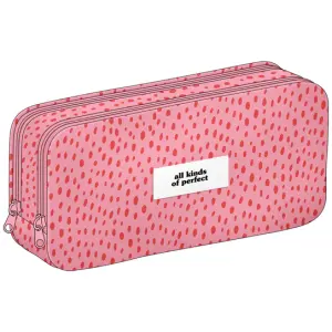 Etui 2-Rits Rode Stippen