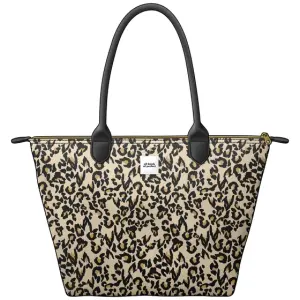 Schoudertas met Laptopvak en Hengsels Glamour leopard