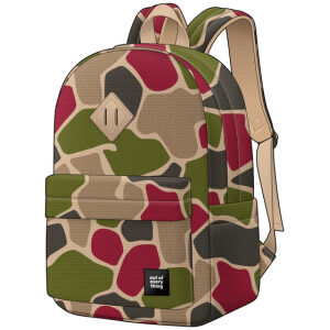 Rugtas met Laptopvak Graphic Camo