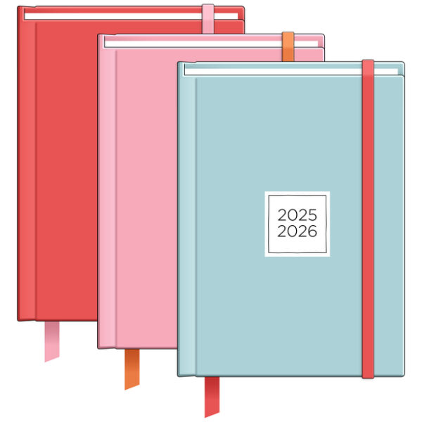 Schoolagenda Studie 25-26 Studie Trend Rood - Afbeelding 2
