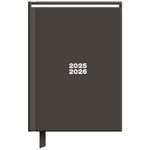 Schoolagenda Studie 25-26 Studie Gebonden Graphic Grijs