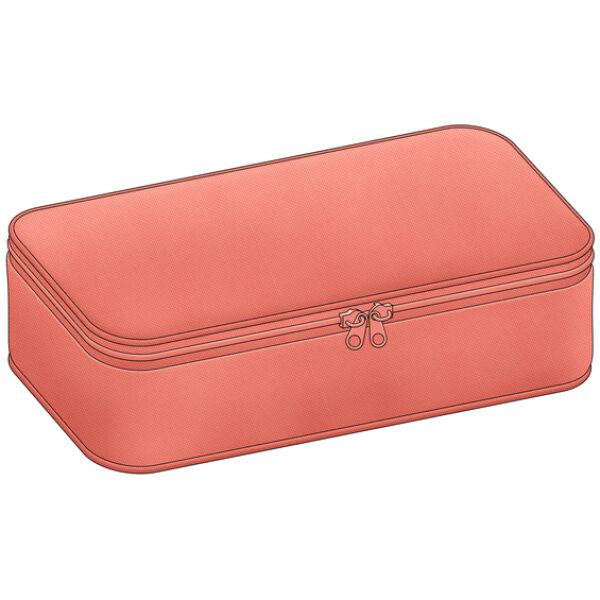 Etui Ovaal Rood