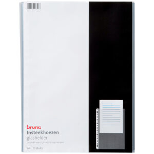 Plastic Insteekhoezen - Glashelder - 10 stuks