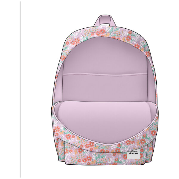 Rugtas met Laptopvak Basics Pastel Minifl - Afbeelding 2