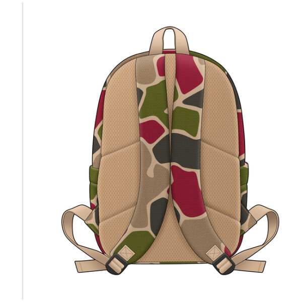 Rugtas met Laptopvak Graphic Camo - Afbeelding 3