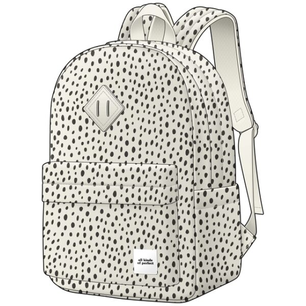 Rugtas met Laptopvak Trend Dots