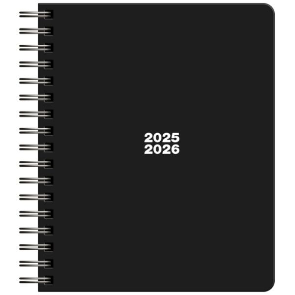 Schoolagenda Planner 25-26 B5 Planner Basics Zwart