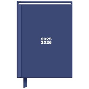 Schoolagenda Studie 25-26 Studie Gebonden Graphic Blauw