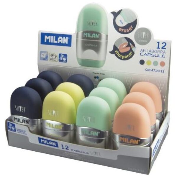 Milan Capsule Gum en Puntenslijper Roze - Afbeelding 3