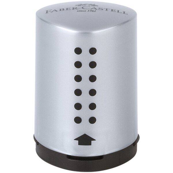Faber-Castell puntenslijper - Grip mini - zilver