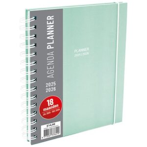 Verhaak Soho 18 Maanden Agenda 25-26 Pastel Groen