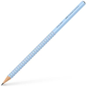Faber-Castell grafietpotlood - Grip 2001 - B - sky blue - FC-517074